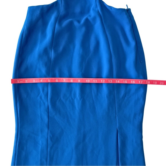 House of CB Altana Vibrant Blue Strapless Maxi Dress with Cutout - Picture 13 of 16